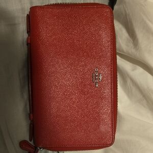Coach Cherry Red Women's Wallet